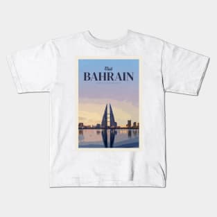 Visit Bahrain Kids T-Shirt